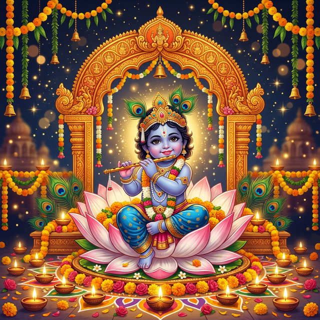 Lord Krishna - Janmashtami Celebration